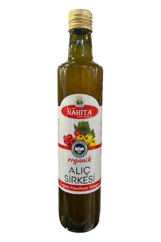 Nahita Organik Alıç Sirkesi Cam 500 ML