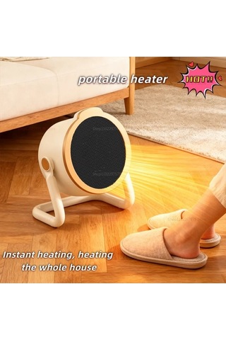 Trendooze Taşınabilir Masaüstü Isıtıcı: Kompakt Fanlı Model