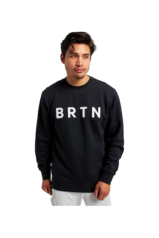 Burton Burton Brtn Fleece Crew Erkek Siyah Sweatshirt 19028