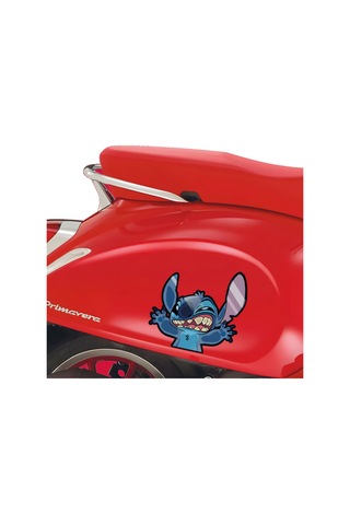 Cama Yapışmış Stitch Sticker 13,5x13 Cm Su Geçirmez Hq Araba Laptop Oto Motor Kask Sticker