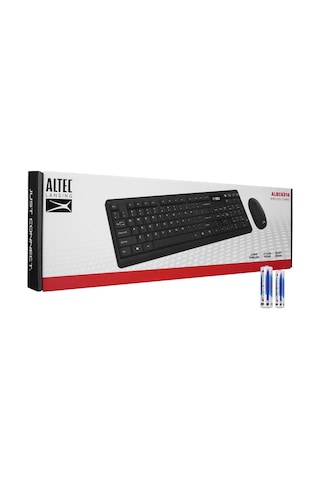 Altec Lansing Albc6314, Siyah, 2.4ghz Kablosuz, Türkçe Q, Klavye Mouse Set Diğer