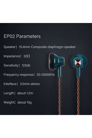 Novahub Jcally Ep02 Kulak İçi Kulaklık - Mikrofonlu, Gürültü Önleyici, 3.5mm Jak, Uzun Ömürlü Açık Mavi