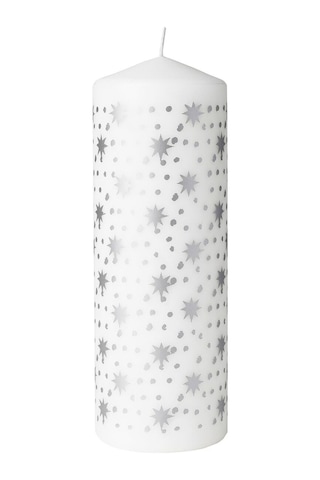 Blok Mum, Lame, 70 Saat, 19 Cm Acı Kahverengi
