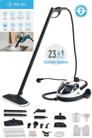 Livenzi WJ-578 1800 W Buharlı Temizlik Makinesi
