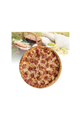 Hombey 3d Pizza Desenli Multifonksiyonlu Battaniye - 152cm Çaplı, Poliester, Ev/plaj/doğa Kullanıma Uygun Diğer