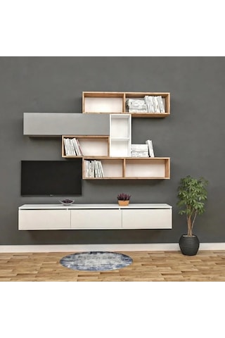 Lego Tv Ünitesi Mdf Siyah