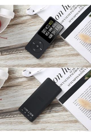 Singree Bluetoothlu Mp3 Mp4 Çalar, Taşınabilir Spor Müzik Çalıcı, 1.8 İnç Ekranlı