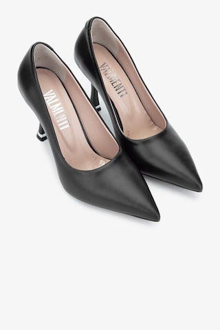 Valmenti Rigel Kadın Siyah Anl Hakiki Deri Topuklu Ayakkabı 923 796-1 Bn Ayk Y24 Siyah