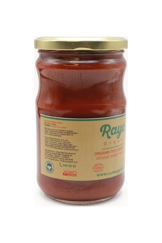 Organik Tatlı Biber Salçası - 610g