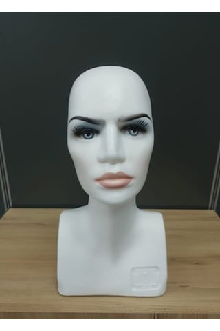 Uzmangrupraf Kafa Mankeni- Kadın Kafa Manken - Prova Mankeni - Plastik Manken