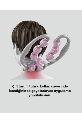 Plastik Masaj Aleti Derin Doku Kas Gevşetici Rulo Çok Renkli