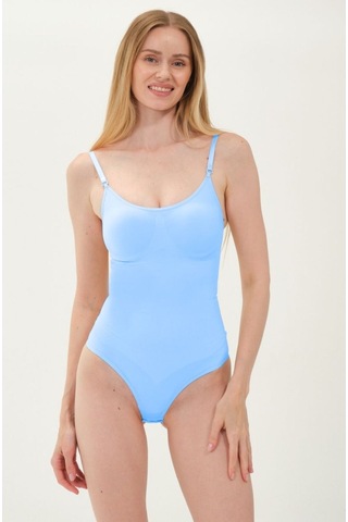 Mistirik Mimola Model 3 Bölge Etkili Örmekumaş Yapılı String Body Buz Mavi Renk042 Buz Mavi