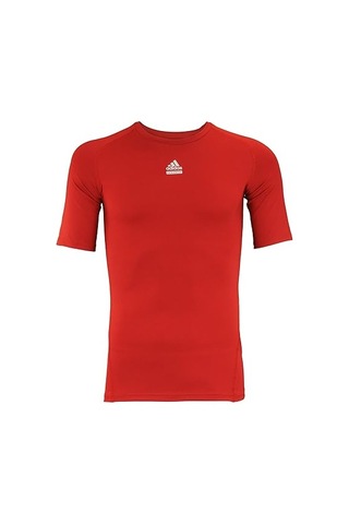 Adidas Techfit Climalite Slim Tişört Kırmızı Body