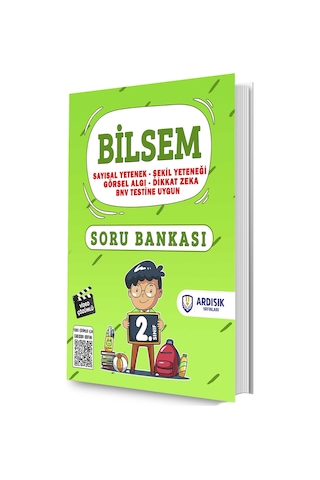 Ardışık Yayınları 2. Sınıf Bilsem Soru Bankası Tamamı Video Çözümlü