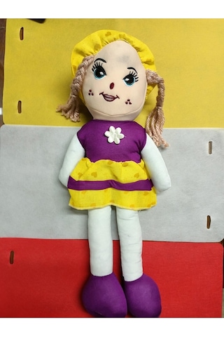 Efe Oyuncak Büyük Bez Bebek Biyeli Oyuncak 50cm