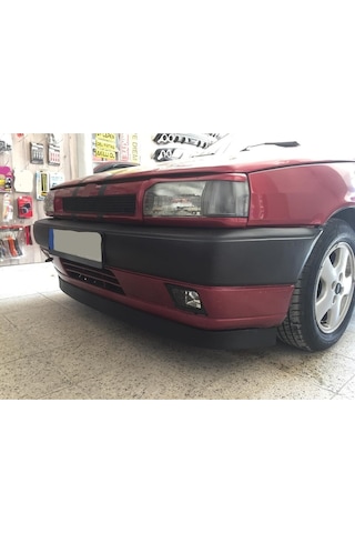 Fiat Tempra Uyumlu Body Kit Ön Tampon Eki Kırılmaz Yumuşak Lip Mat Siyah
