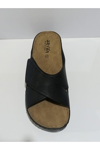 Aryan 37-891 Anatomic Kadın Dolgu Topuk Terlik Kırmızı
