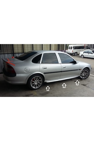 Opel Vectra B Yan Marşpiyel Seti Sağ-sol - Gt Marşpiyel - Boyasız - Bodykit Store