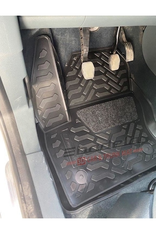 Ford C-max 2003-2010 Arası 5d Kauçuk Kokusuz Havuzlu Paspas