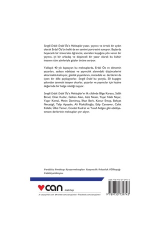 Sevgili Erdal - Selim Bektaş - Can Yayınları