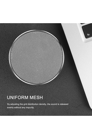 Taşınabilir Kablosuz Bluetooth Hoparlör Fm Mini Led Metal Süper Bas Subwoofer Mp3 Müzik Çalar Için Destek TF Kart