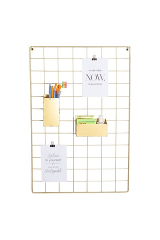 Metal Tel Pano Gold Fotoğraf Askısı Notluk 40X60 Catchme (415765672)