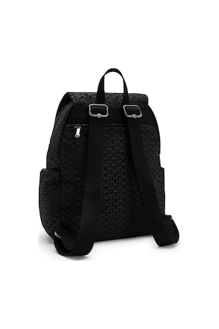 Kipling Kıplıng City Zip S Küçük Boy Sırt Çantası Siyah Sıgnature Emb Siyah