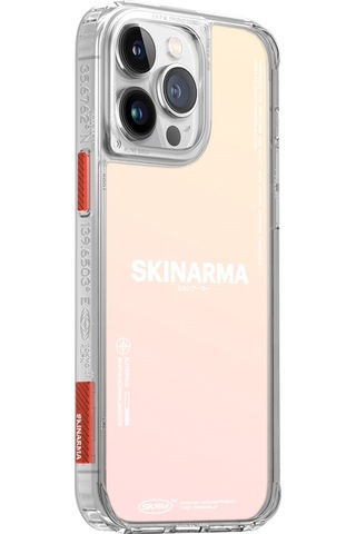 Apple Uyumlu iPhone 14 Pro Kılıf Skinarma Şeffaf Airbag Tasarımlı Boyun Askılı Kiru Kapak