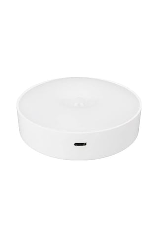 Powermaster Mx-w002 Kızılötesi Hareket Sensörlü Usb Şarjlı Beyaz İndiksiyon Gece Lambası Çok Renkli