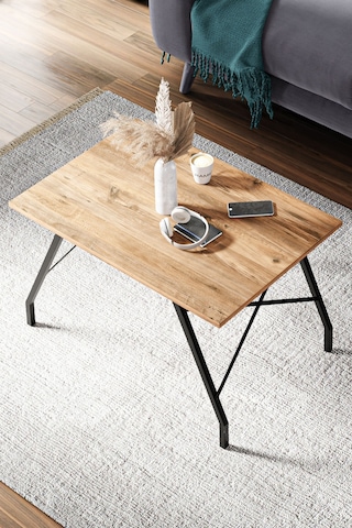 Os2 Orta Sehpa , Metal Sehpa - Çam