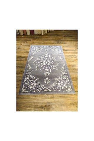 Elysium 8051t Gri-krem Halı Çok Renkli