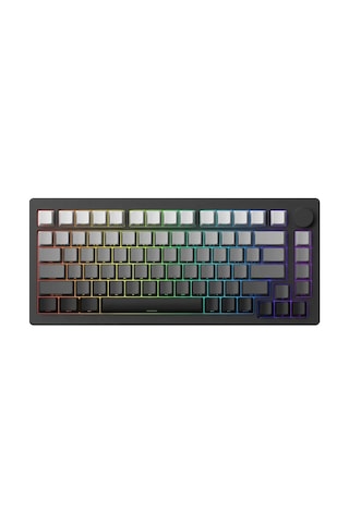Akko Monsgeek M1 V5-SP VIA Black Gradiant V3 Creamy Purple Pro Switch RGB Kablosuz Hotswap Mekanik Gaming Klavye
