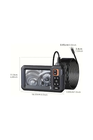 C30-m 8mm Hd 4.3\" Ips Ekran 5m Hafif Esnek Kablo-132332