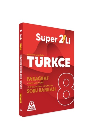 8. Sınıf Süper İkili Türkçe Seti Örnek Akademi