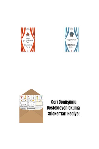 Aşk Bir Zamanlar Ciltli + Nizamülmülk Ciltli + Okuma Sticker'ları