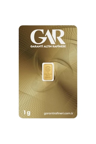 1 Adet 1 Gr 24 Ayar Altın 995 Gar