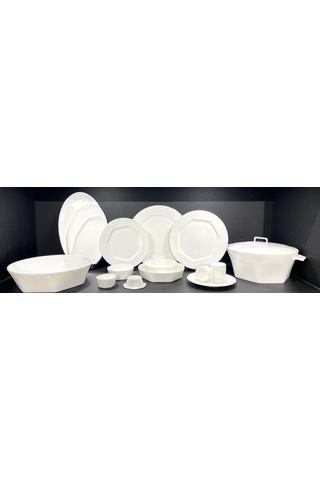 Koleksiyon Mislina 122 Parça Yemek Takımı Sade