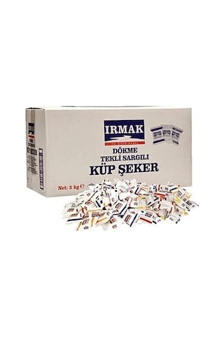 Irmak Tek Sargılı Küp Şeker 5kg Tekli