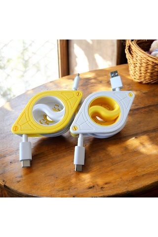 Telefon Usb Kablo Sarıcı 2 Adet