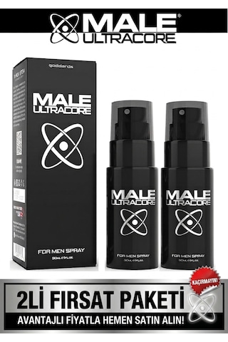 Male Ultracore Geciktirici Sprey 2 Adet 30 Ml