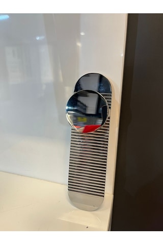 Flow Alfa Metal Kulp 32mm Krom Dolap Kapak Tv Ünite Modern Çekmece Mobilya Komidin Konsol Gümüş