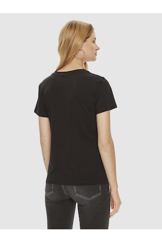 Guess Colette Aktif Oversize Fit Kadın T-shirt V4yı09j1314 Siyah