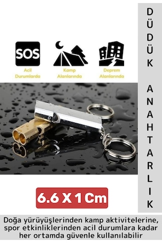 Kompakt Spor Köpek Eğitim Outdoor Kamp Deprem Acil Durum Yardım Yüksek Sesli Sos Düdük Anahtarlık Çok Renkli