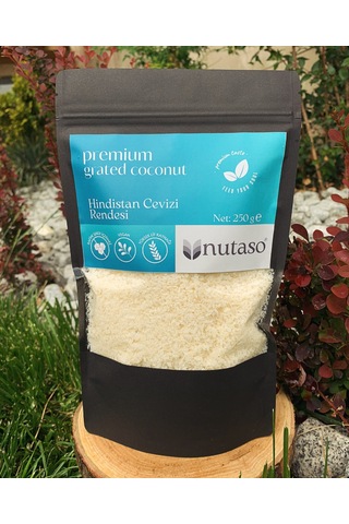 Nutaso Hindistan Cevizi Rendesi İri Çekim 250 G Nutaso Hindistan Cevizi Rendesi İri Çekim 250 G