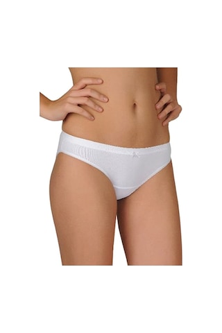Caretex Hafif Emici Daisy Kadın Külot XS Beyaz
