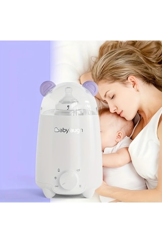 Xuweiwei Bn 231001a Model Purple Us Regulations 4in1 Süt Isıtıcı Otomatik Kapanma Sabit Sıcaklık Bebek Maması Isıtma Hızlı Isıtma Yüksek Sıcaklık Dezenfeksiyon