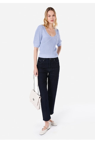 Colin's Colins Slim Fit Derin Bisiklet Yaka Mor Kadın Kazak Cl1067361 Lavender Lavanta