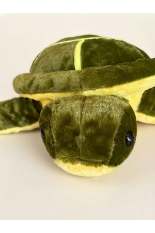 Peluş Kaplubağa-50 Cm Yeşil-sarı