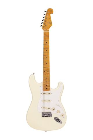 Sx Stratocaster Elektro Gitar Vintage White Sst57+/vwh