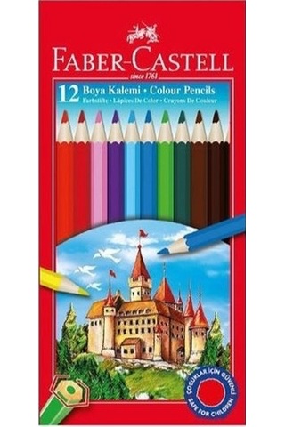 Faber-Castell 3'lü Boya Seti 12'li Sulu - Kuru ve Paste